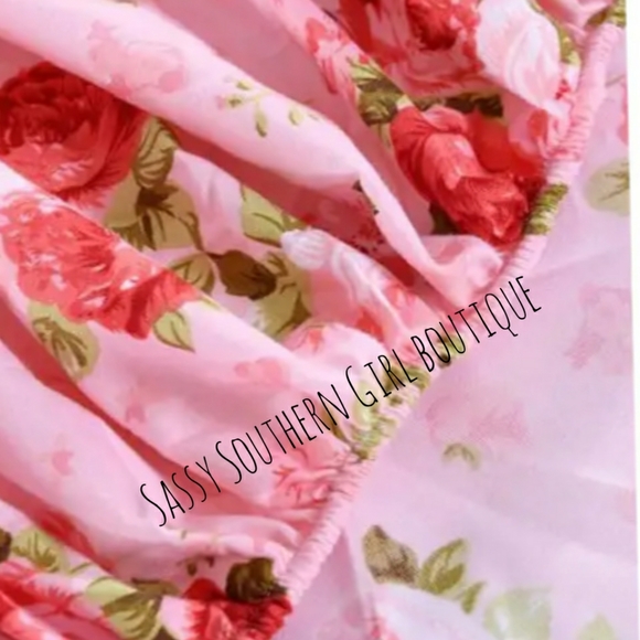 🆕⭐ Country pink rose Sheet set - Picture 8 of 15